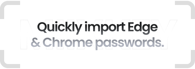 MiixKey managing 3,000+ usernames and passwords offline